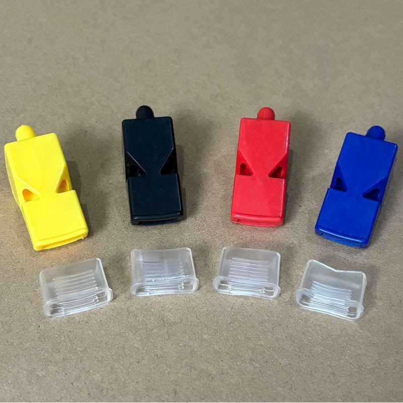 Plastic basketball football travel whistle for students for training