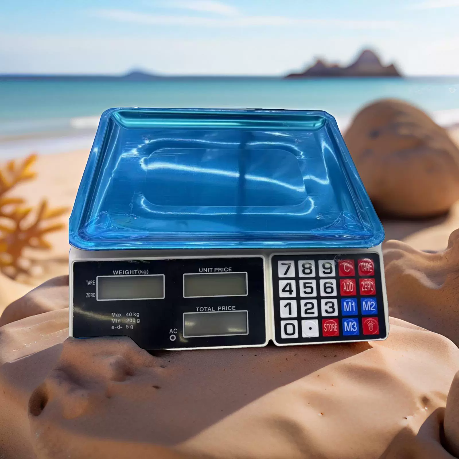 2025 новая трансграничная внешняя торговля 40kg новый материал конфигурации электронных весов