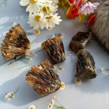 天然琥珀方解石琥珀原石矿石标本水晶家居桌面摆件花园装饰品批发