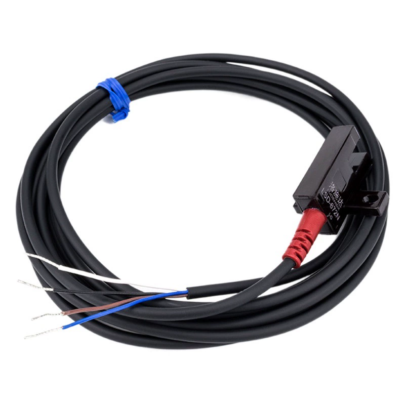 U-образный слот фотоэлектрический переключатель Датчик LSD-672N фотоэлектрический индукционный переключатель DC нормально открытый и нормально закрытый регулируемый