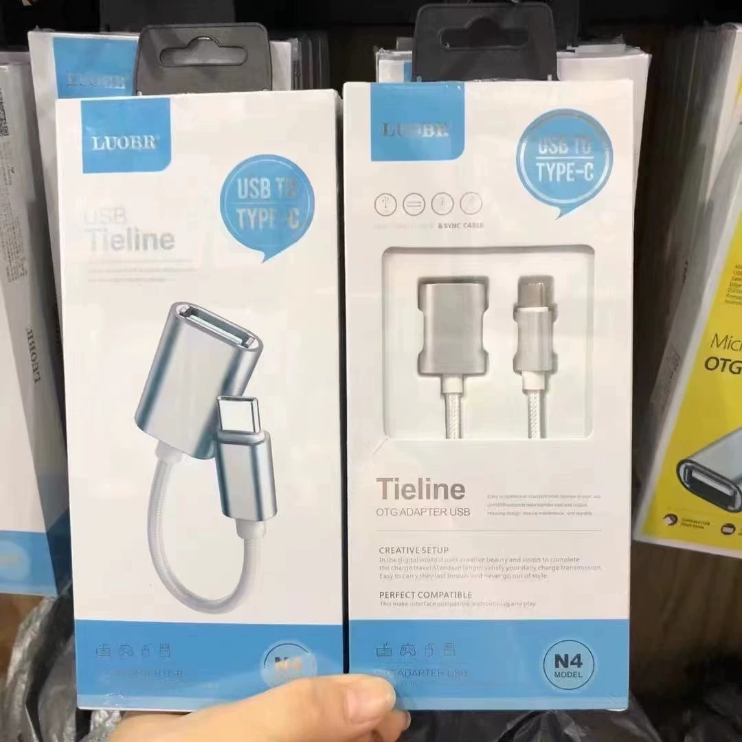 OTG вращатель типа USB-C конвертер V8, кабель передачи данных и зарядки, LPHONE, два в одном