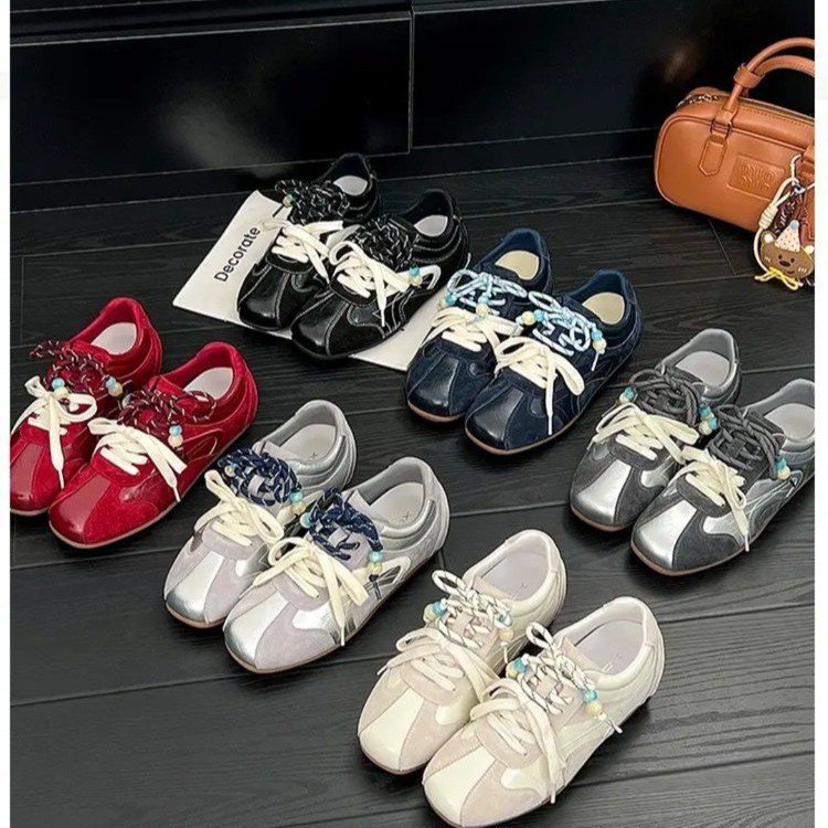 6cm Height-Increasing German Training Shoes for Women, 2026 Spring New Versatile Casual Sneakers, Trendy Shoes for Petite Individuals