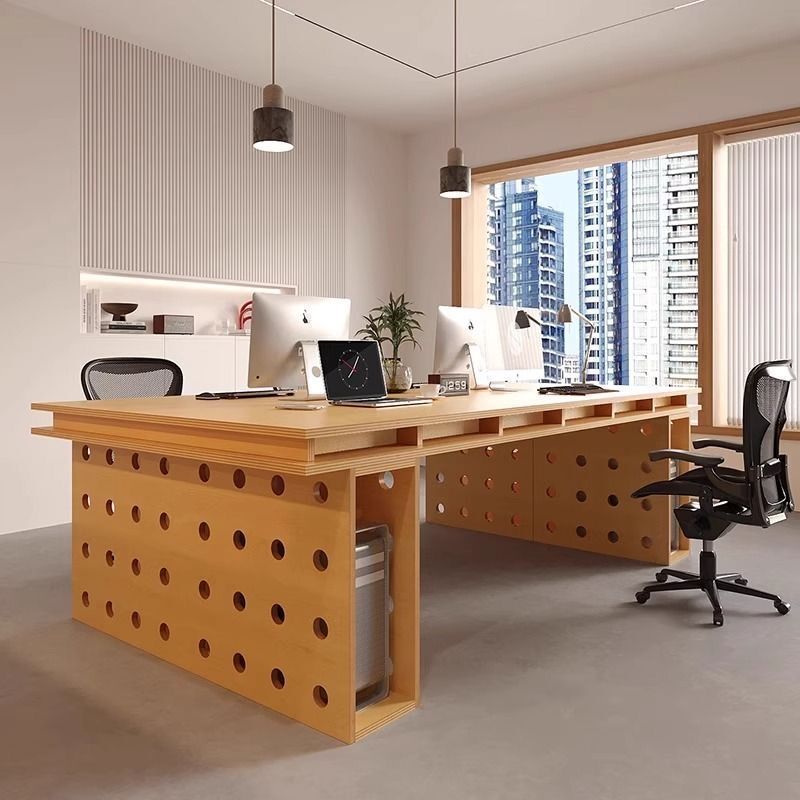 Multi-Person Desk Marine Board Desktop Modern Simple Multi-Functional Workstation Table Computer Table Conference Negotiation Table Nailed