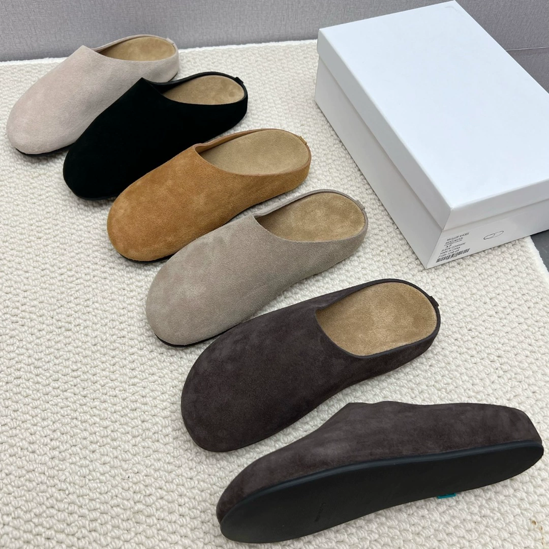 Уникальные женские полусапожки с закрытым носком, летняя обувь для улицы, мюли из натуральной кожи без застежек, туфли в стиле ретро с волнистым узором.