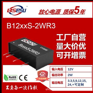 B1205S-2WR3 B1203/1205/1209/1212/1215/1224S-2WR3 DC Power Module