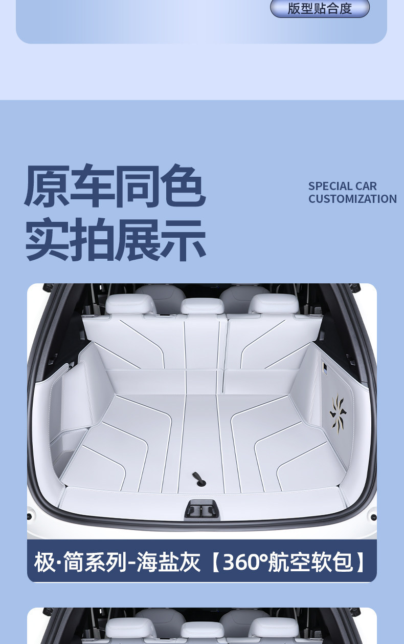 Suitable for BYD Song Ultra EV trunk mat, fully enclosed, specifically designed for the 2026 Song Ultra, modified trunk mat