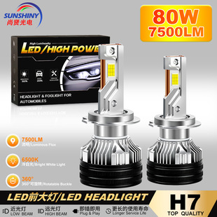 �¿���܇led���H7������܇����~��ɢ��H4�h��һ�w��܇ǰ�մ��