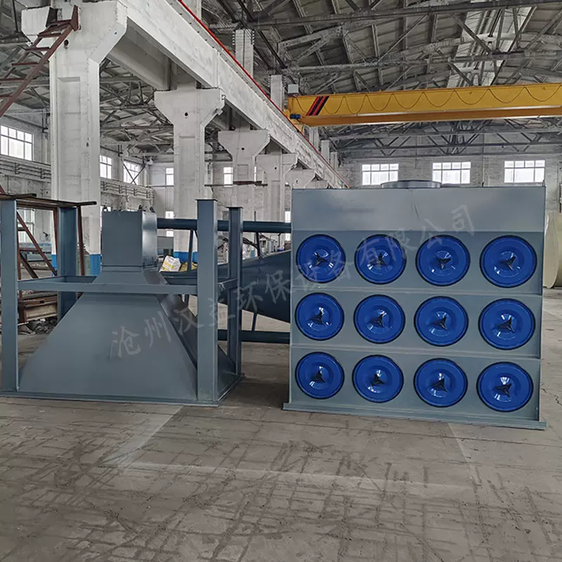 斜插式滤筒除尘器防爆脉冲布袋除尘器焊接烟尘收集竖插滤芯除尘器