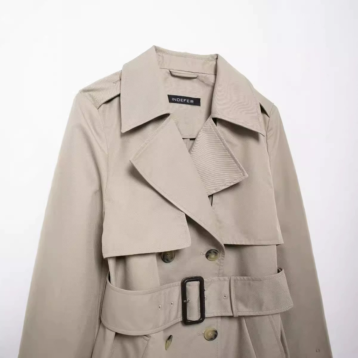 Trench coat, осеннее пальто, брекеты, европейский стиль