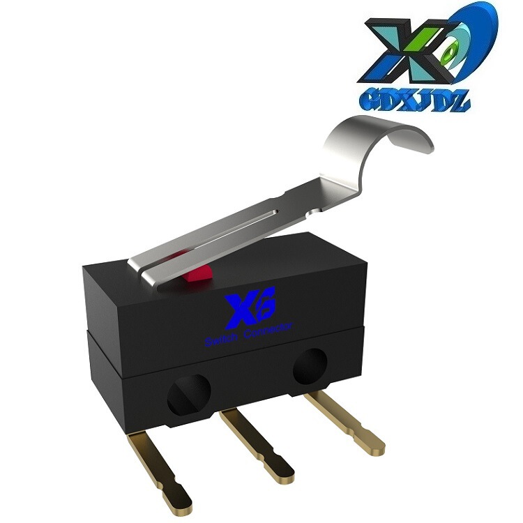 Normally Open Reset Tactile Switch, Normally Closed Reset Spring Button Switch, Small Size Spring Micro Switch 3A