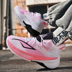 籃球鞋運動男鞋青少年兒童高彈跑步鞋透氣實戰訓練球鞋鞋混批