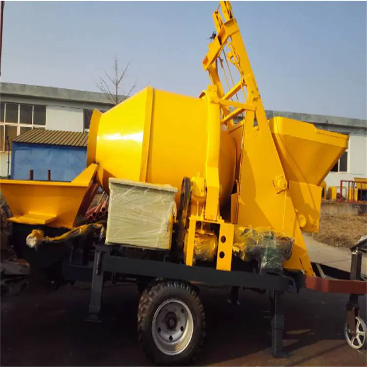 厂家供应混凝土搅拌泵送一体机 大型水泥输送车