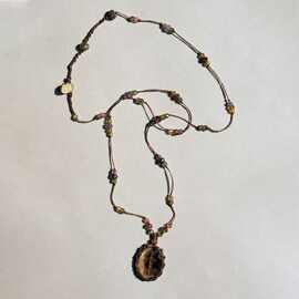 藤蔓.多款紫黄晶草莓晶粉晶项链