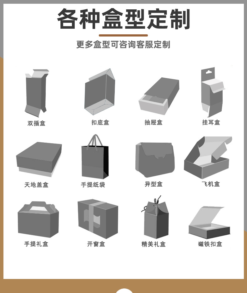 包装纸盒盒型1