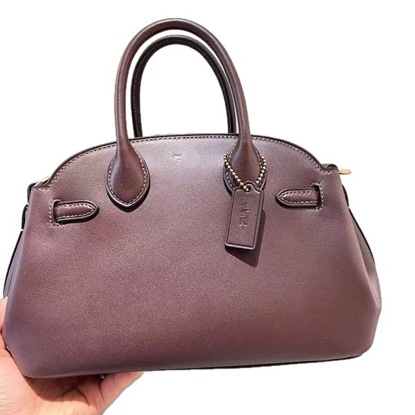 Kou C's 2025 新しい EMPIRE CARRYALL ポータブルボウリングバッグレトロ通勤ショルダークロスボディバッグ女性用