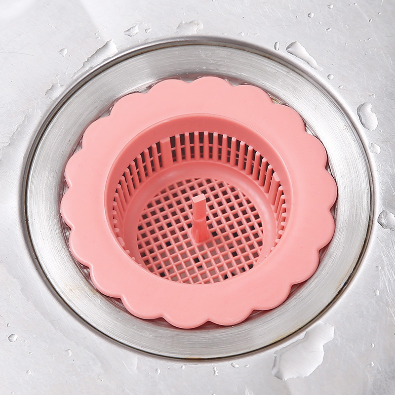 Cocina fregadero drenaje drenaje filtro de basura alcantarillado baño drenaje de piso lavavajillas malla de plástico image 6