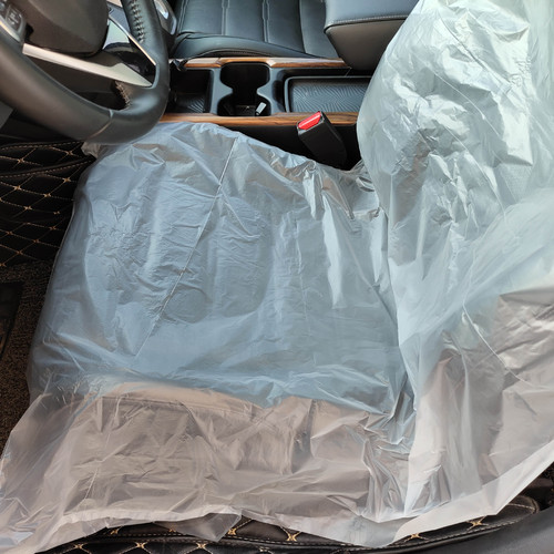 Car repair and maintenance disposable seat covers Disposable seat protectors Auto repair plastic seat covers