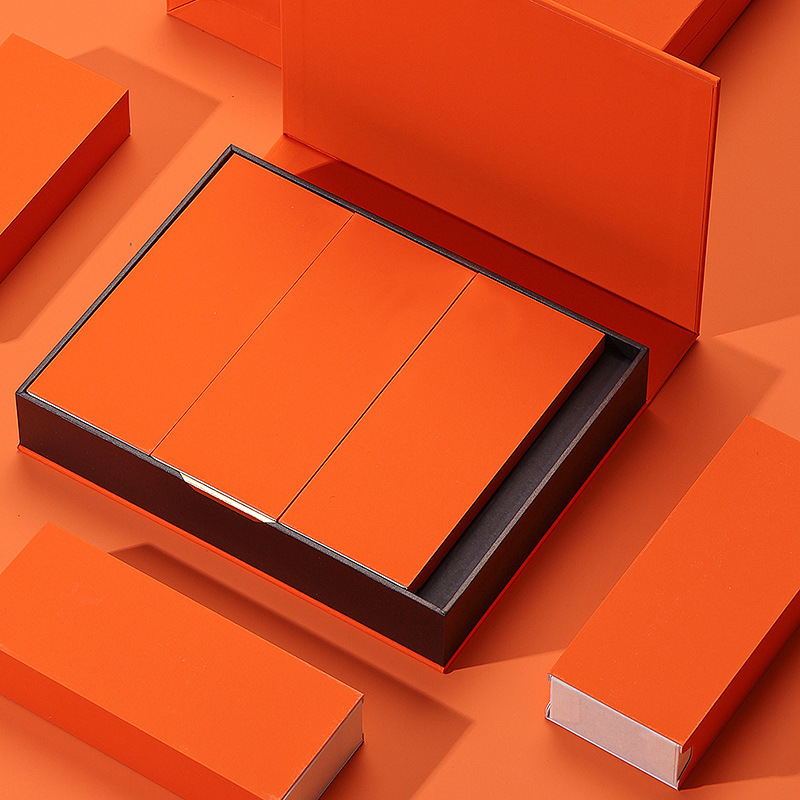 23高档茶叶礼盒装空盒金骏眉岩茶滇红肉桂大红袍红茶包装盒空礼盒