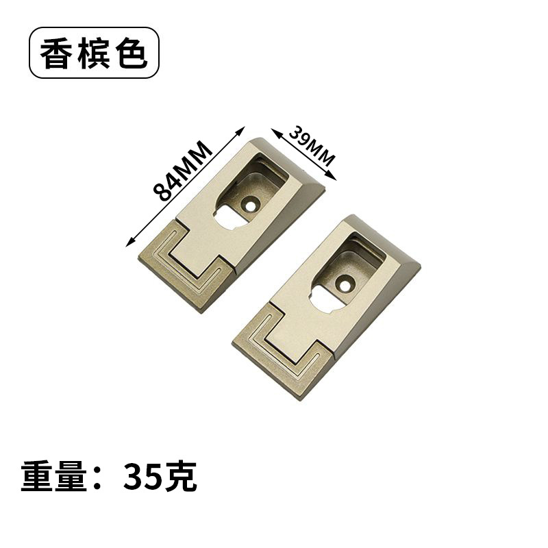 Rose gold-aluminum alloy 35g/piece