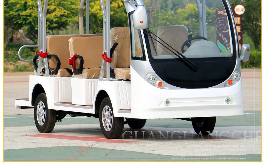 8-14 Seat Electric Sightseeing Car for Tourist Attractions, Sightseeing Vehicles for Scenic Spots, Electric Shuttle Buses for Tours