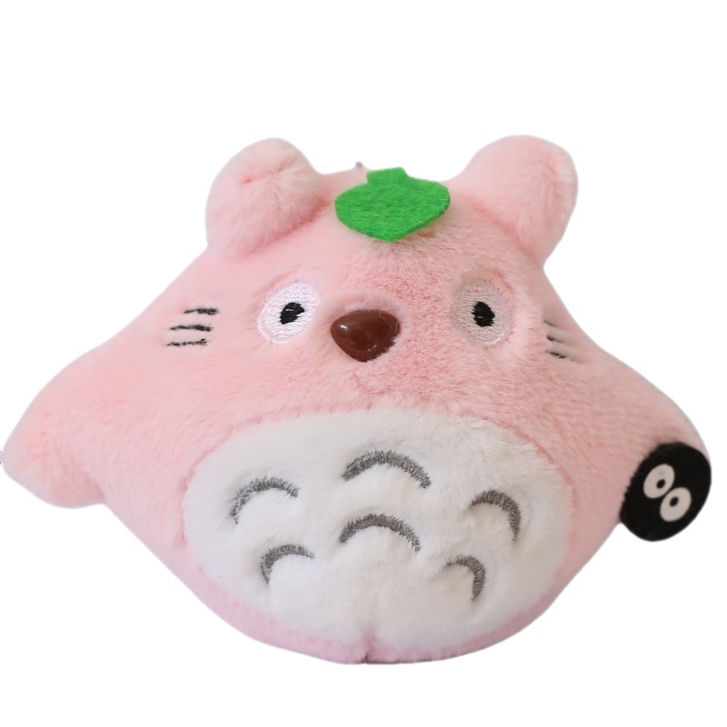 Nueva historieta creativa crossdressing pingüino Totoro muñeca de juguete peluche colgante bolsa lote fábrica