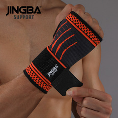 JINGBA Hand Protection Outdoor Fitness Cycling Pressure Wrist Support Barbell Bench Press Tennis Sports Gear Wholesale