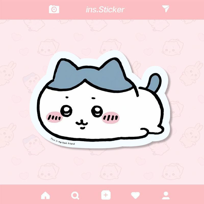 Pad de ratón resistente al agua Chiikawa Usaki pequeño ocho Jiyi dibujos animados de forma extraña adorable estera de escritorio pequeña