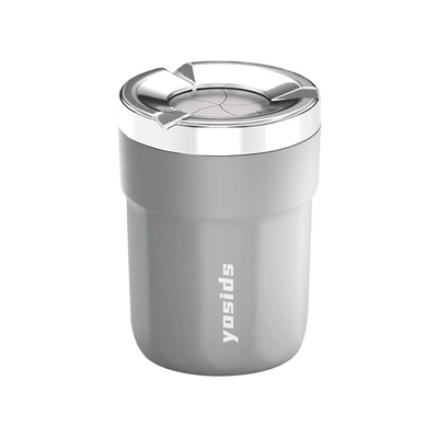 Car ashtray — Car Ashtray with Rotating Anti-Ash-Spreading Design