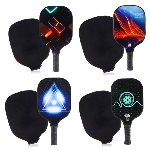 Pickleball racket, fiberglass sports and leisure paddle, available for Amazon dropshipping, pickleball set
