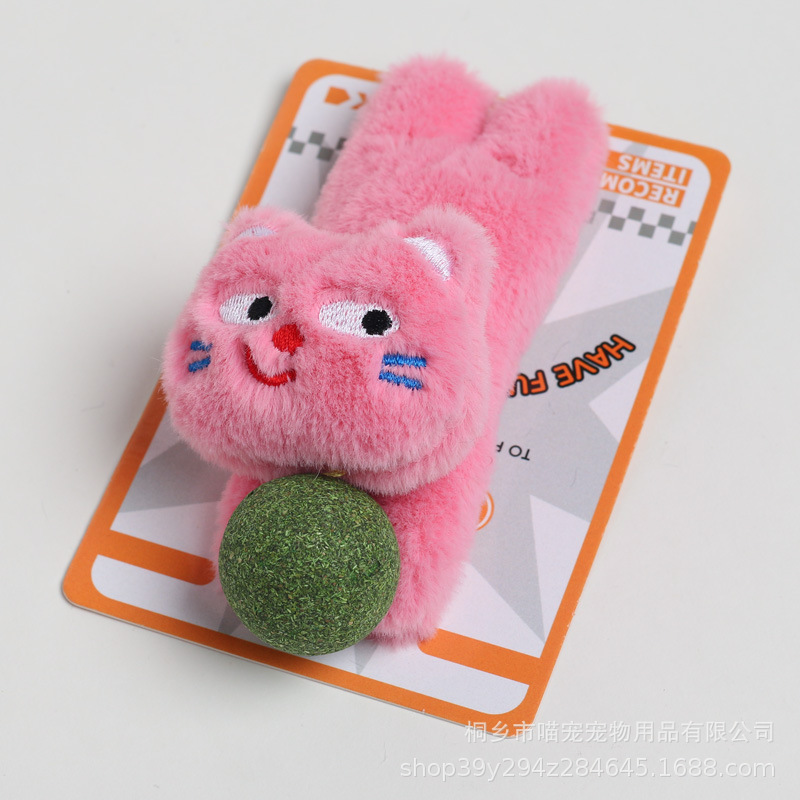 猫のミントの猫のおもちゃのペット用品のぬいぐるみの天のタデの耐グリップ性は工場をかむことに耐えます。