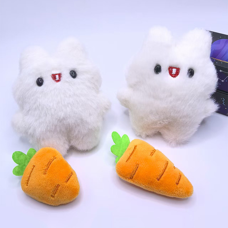 cartoon cute carrot rabbit