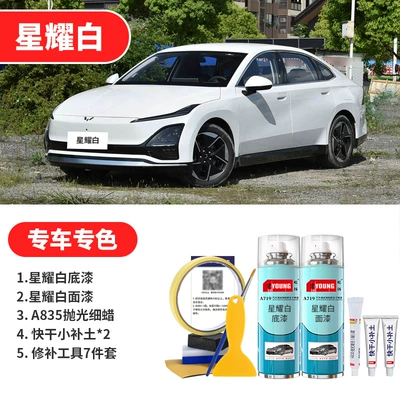 Shine White Car Paint Scratch Repair — Avtomobil boya qələmləri - starlight-white-pearl-white-basic-repair