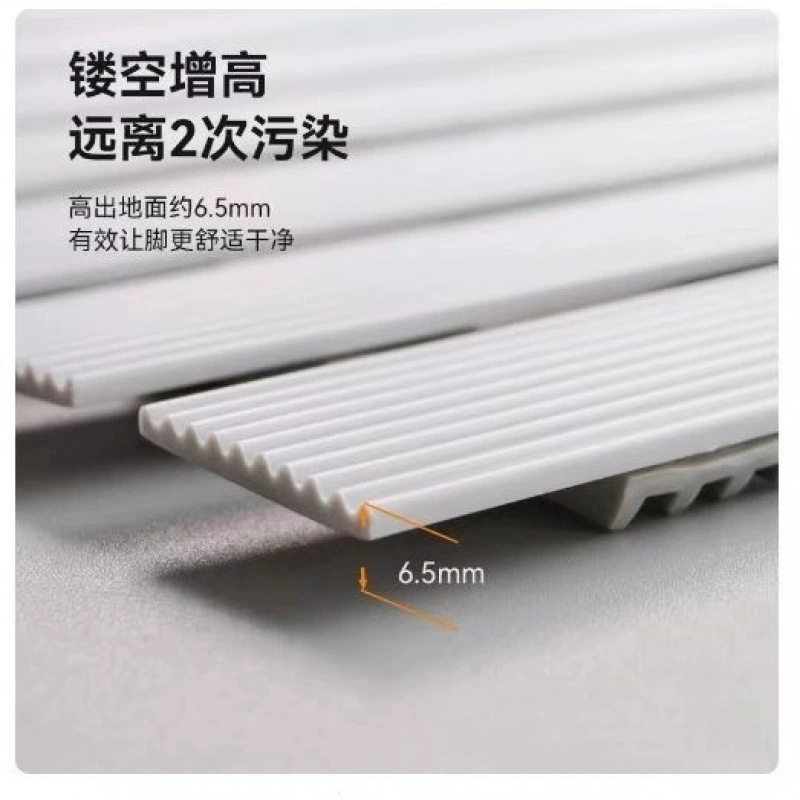 Коврик для ванной нескользящий, без запаха, не требует склеивания, можно резать по размеру, подходит для душевой кабины.