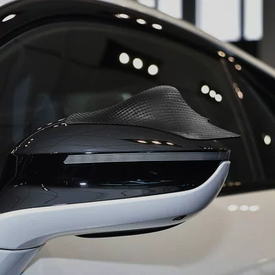 round mirror integrated mirror blind | Rearview mirror rainproof sticker