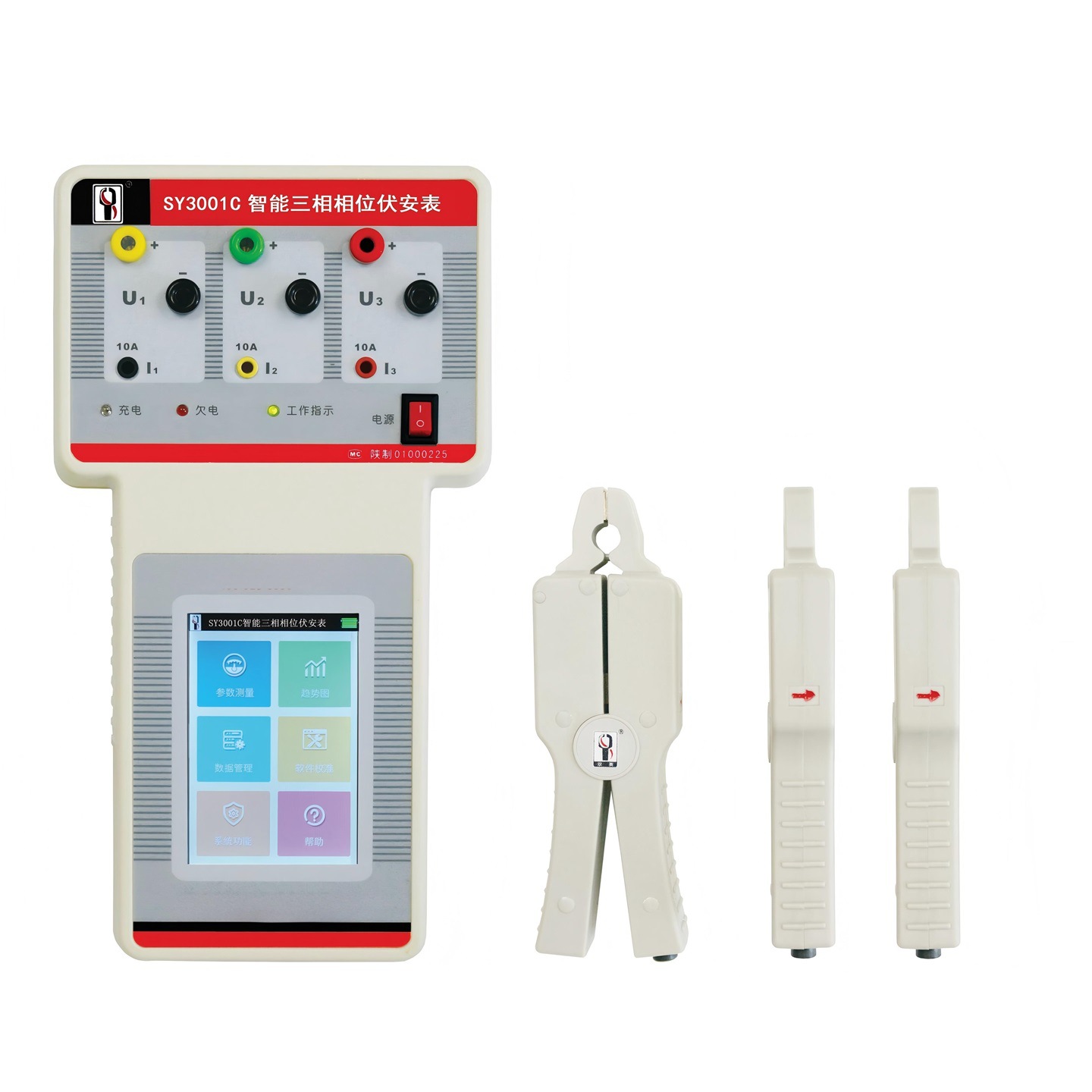 三相相位伏安表 型号:XS010-SY3001C库号：M397621