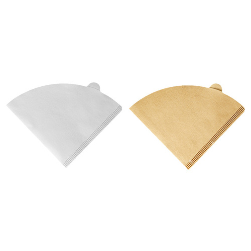 Japanese wood pulp coffee filter paper hand-pour filter paper fan-shaped conical drip coffee pot V60 filter paper 1-4 people