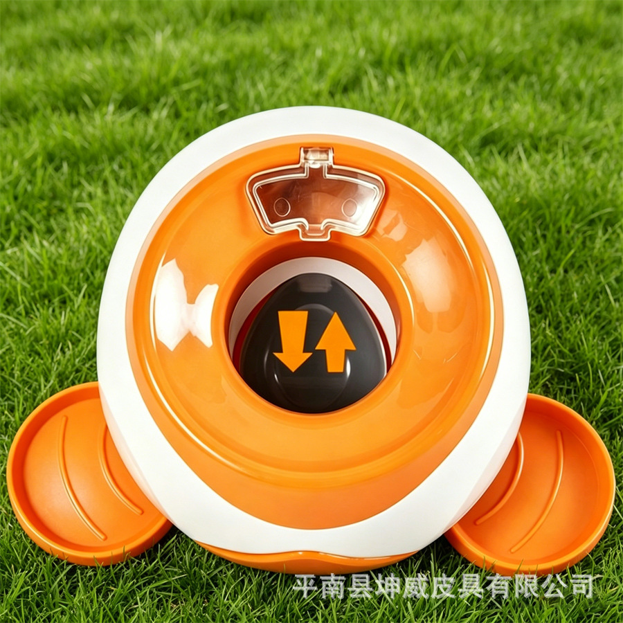 Puzzle inteligente para aliviar la aburrimiento de tenis para perros máquina de recompensa de fugas automáticas inteligente lanzador de bolas de entrenamiento interactivo para perros suministros de mascotas