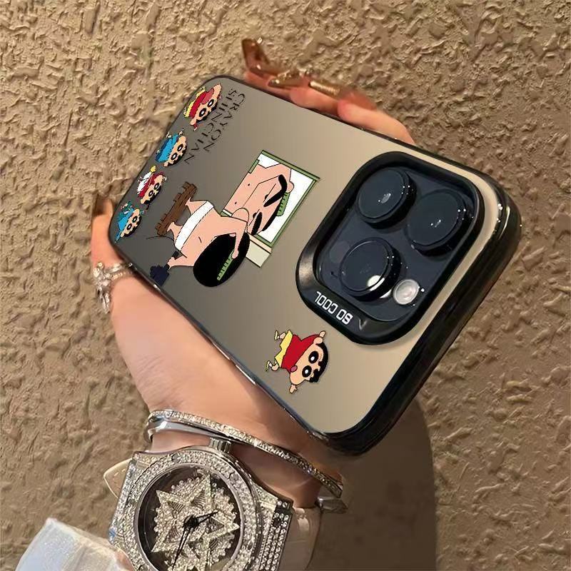 Nueva aplicación para iPhone 16 funda para teléfono móvil Apple 15promax/14 anti-caída 13pro12 Japón y Corea 11x r chica