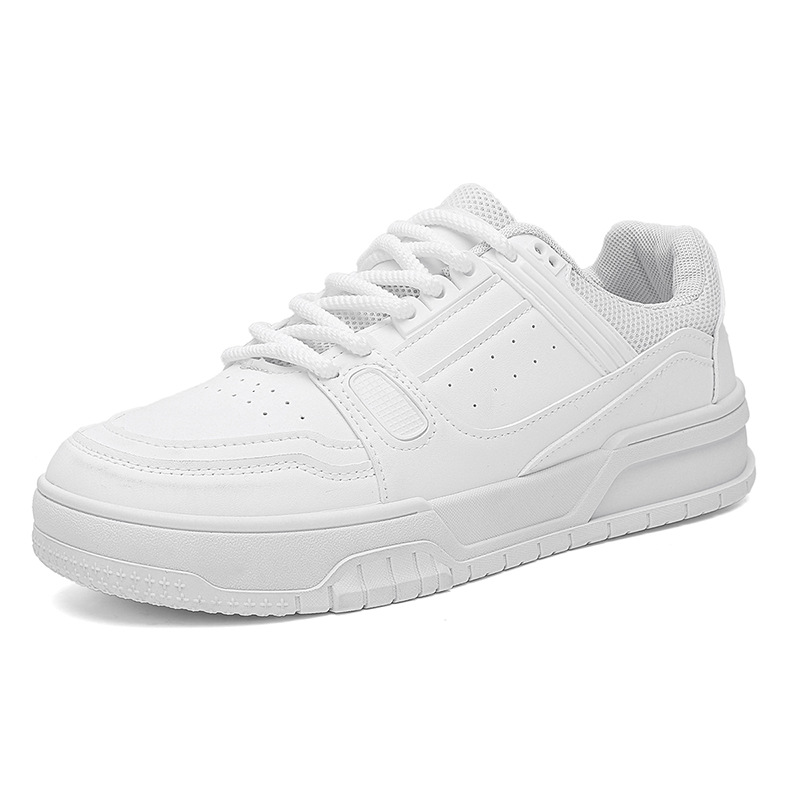 Zapatos de hombre primavera nuevos zapatos transpirables pequeños zapatos blancos nicho diseño universal zapatos deportivos juveniles de suela gruesa zapatos casuales para hombre