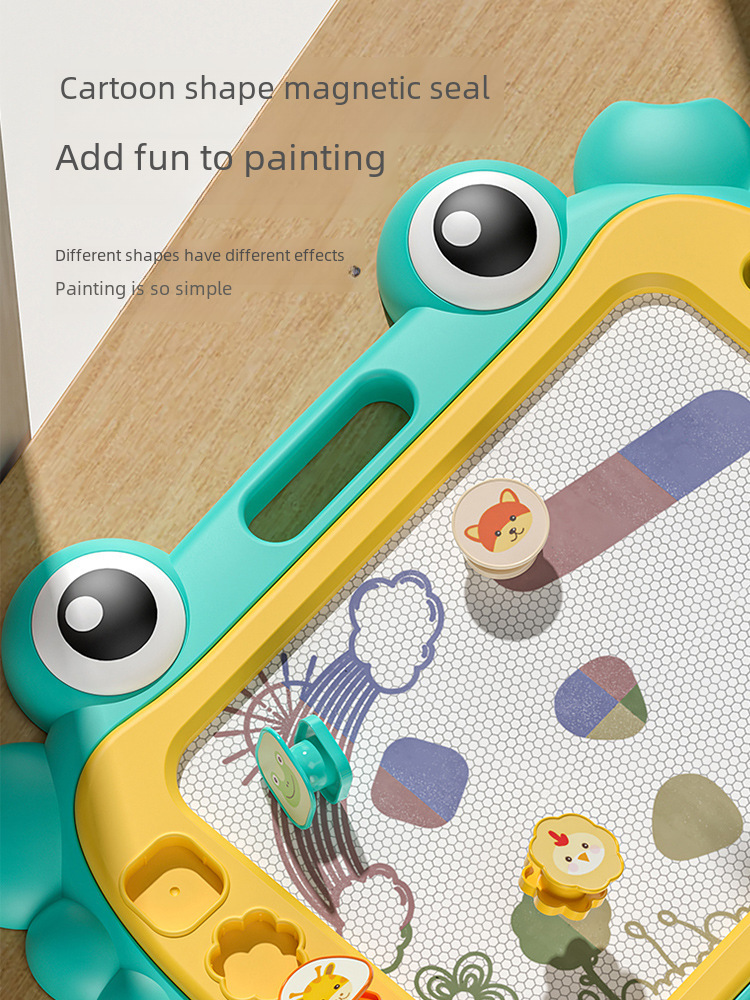 Children's drawing board magnetic drawing board toy home graffiti board baby writing board magnetic color picture frame picture table