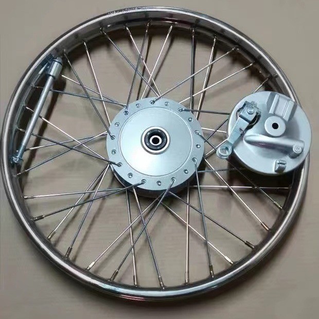 Flying Eagle Motorcycle Accessories Eagle Win100 Wheel Hub Rim 36 Spokes Front and Rear Wheel Hub Bearings with Brake Drum Cap