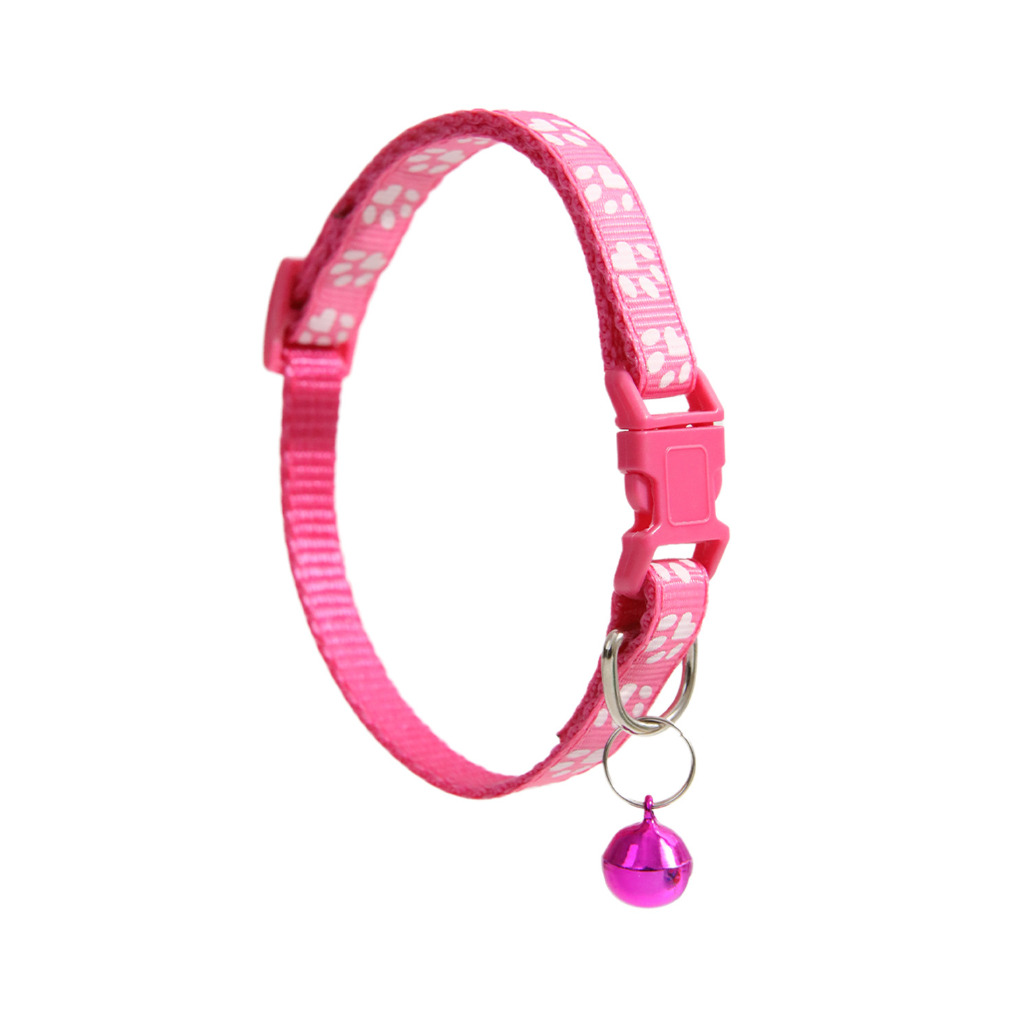 Gran cantidad de stock al por mayor precio especial parche de huella campana collar para mascotas collar para gatos collar para mascotas collar transfronterizo