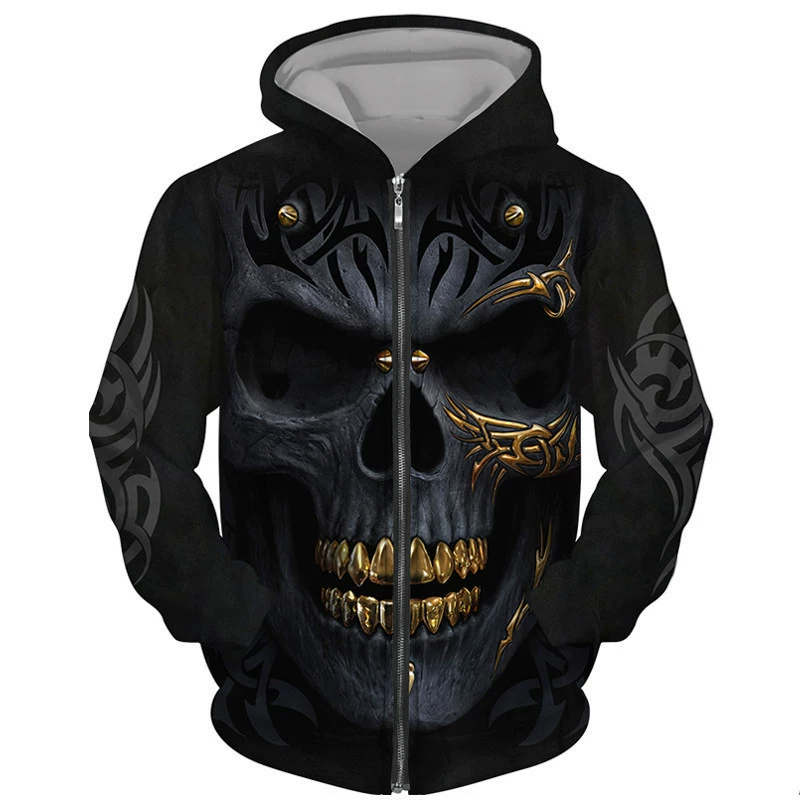 Хеллоуин Источник Производители 3D Печатный Череп Серия Мужские и женские шляпы