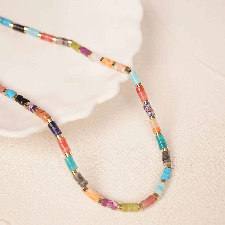 (Cross-border trading), accessory, universal brand rainbow necklace, DIY, European style, simple and elegant design