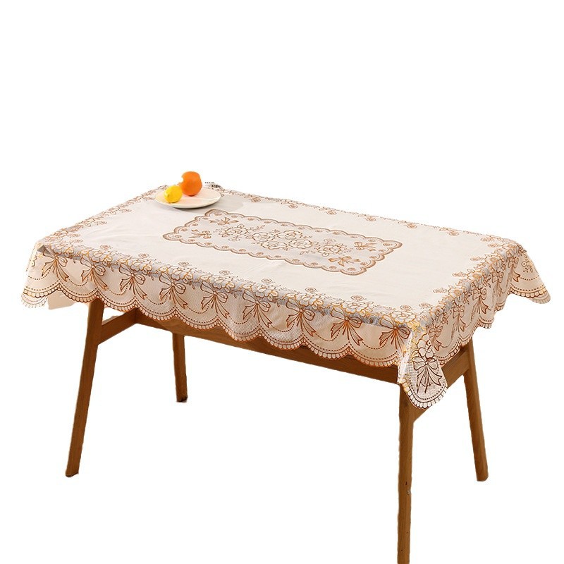 Continental de alto nivel simple rectangular flor estampado