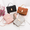 Mini baby crocodile pattern handbag 2023 spring simple retro stone pattern pearl bag foreign trade explosion women's bag