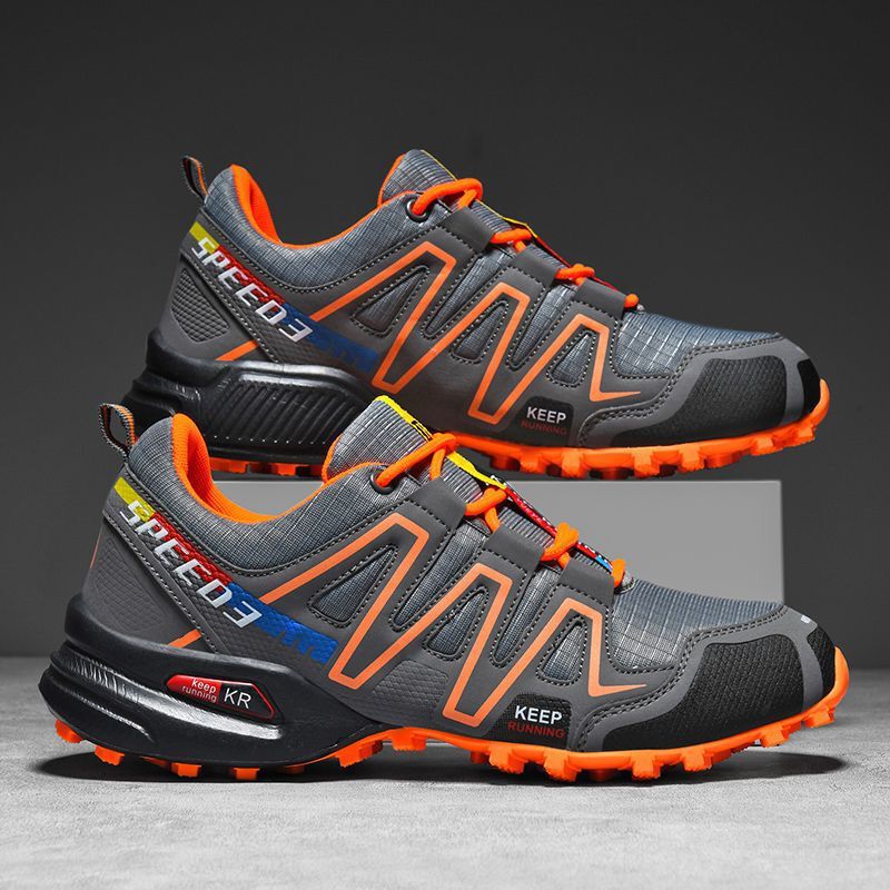 Cross-Border Foreign Trade Outdoor Men's Shoes Cross-Country Running Shoes Solomon Travel Hiking Shoes Hiking Shoes Breathable Large Size Men's Shoes