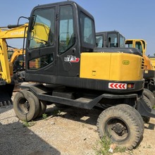 轮式挖机 新源重工轮式挖机 C75W 轮式挖机 B75S 劲工JG80S HT75W