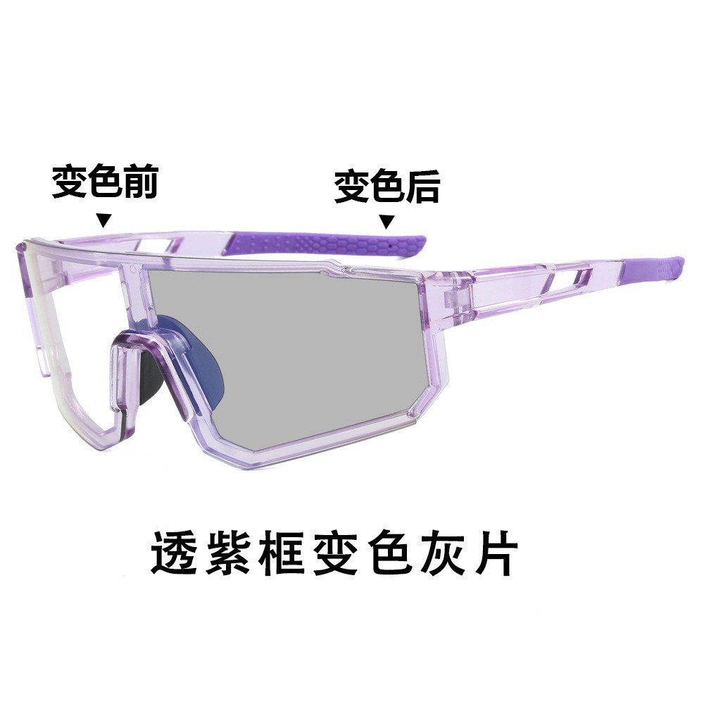 Translucent purple frame discoloration gray film [day and night use]