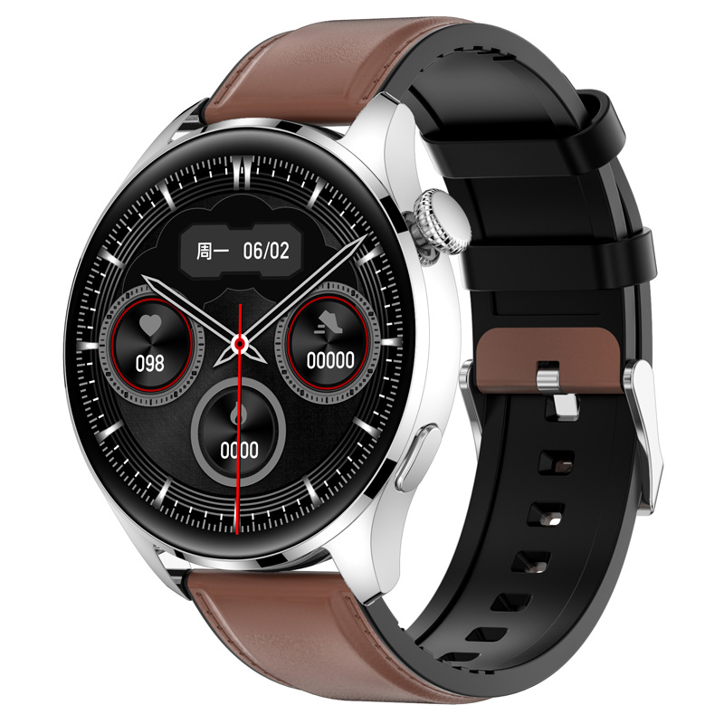 Piel marrón plateada